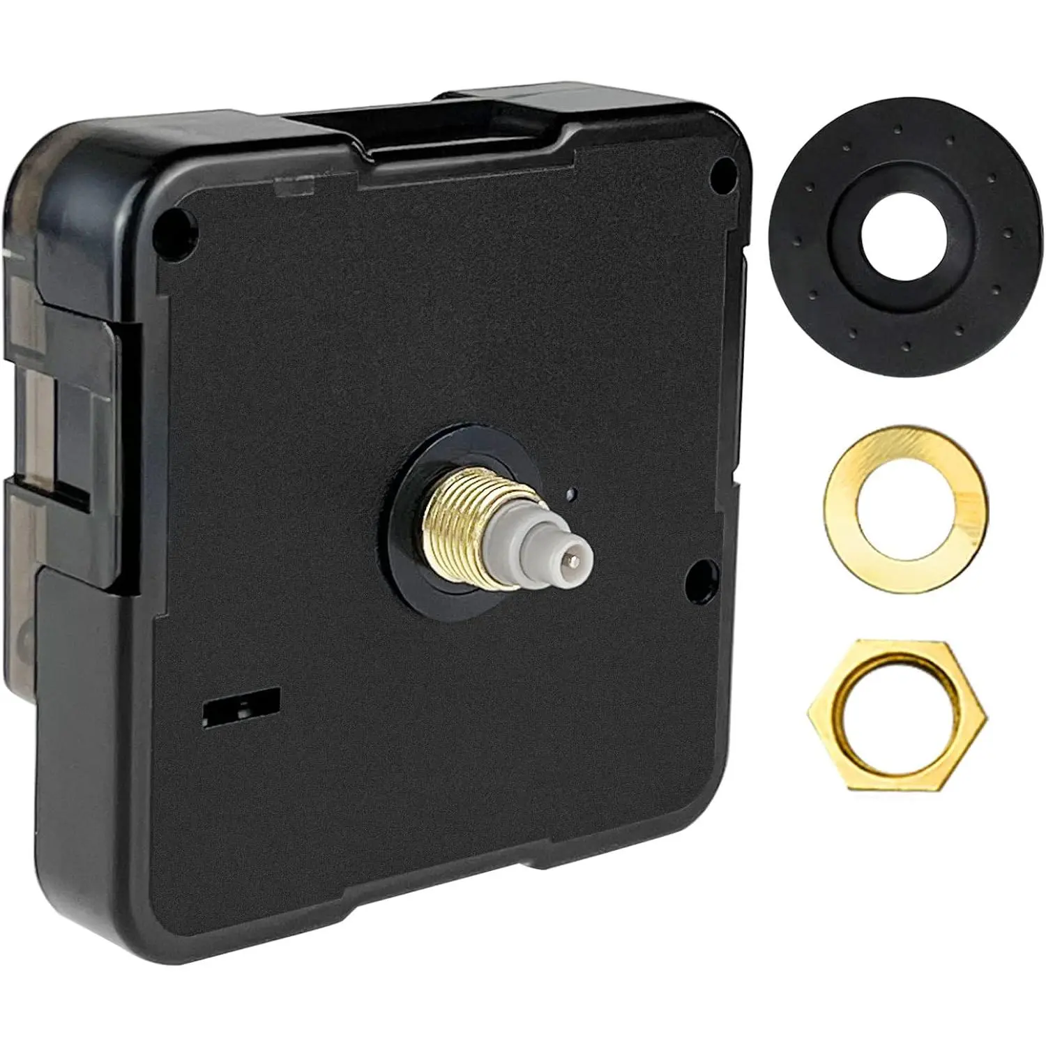 Quartz Clock Mechanism   Operated Movement Quartz Silent DIY Wall Clock Repair   Shaft Length 16mm(20/32 inches)