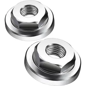 2 PCS Grinder Nuts Multifunction Hexagonal Platen Sturdy Hex Nuts Angle Grinder Modification
