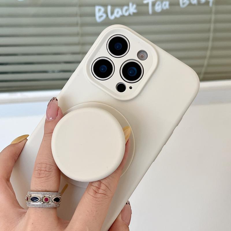 Ins Style Dopamine Candy Solid Color Airbag Stand Desktop Magnetic Support Stand Universal Phone Holder for Couples