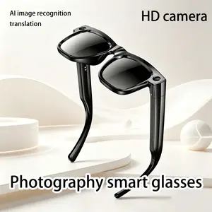 Men's Smart Ai Glasses, 8mp Camera, Stabilized Video, 4GB Memory, 290mah Battery, Multilingual Translation, Bluetooth-compatible, HiFi Audio, iOS/android Compatible