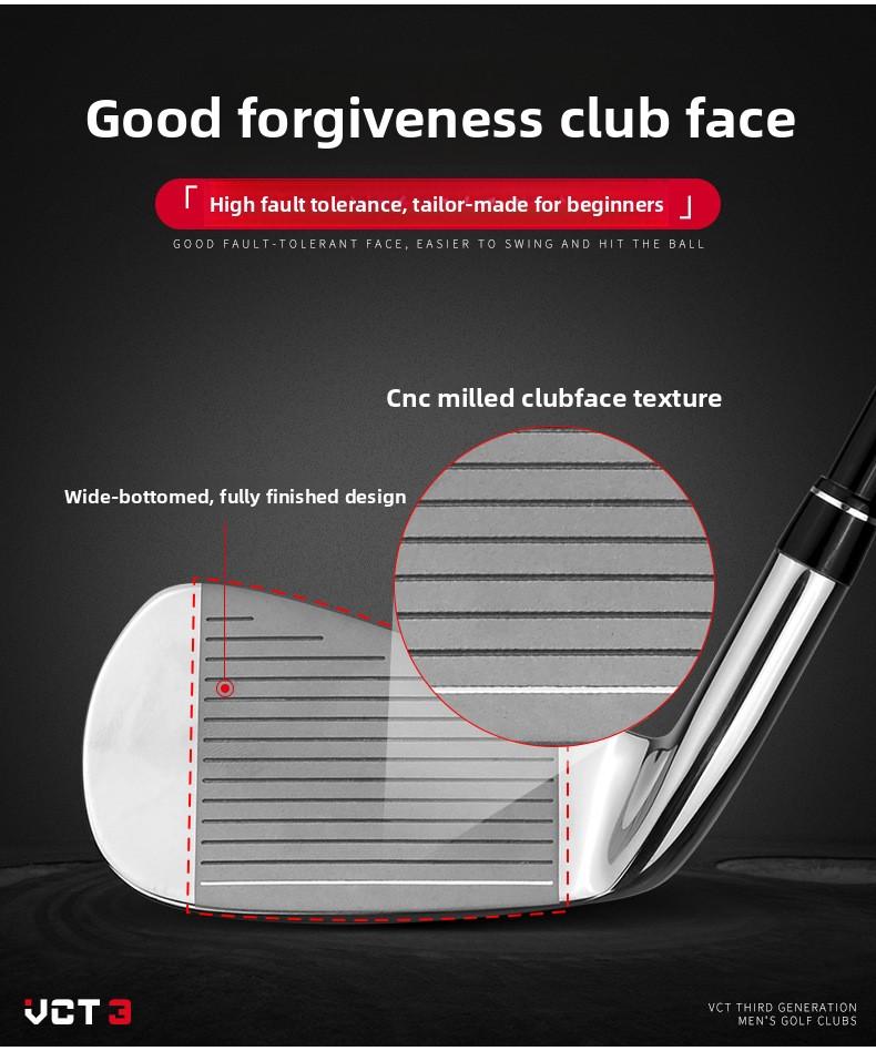 Golf Club - Men's 7-Iron (Stainless Steel / Graphite Shaft)