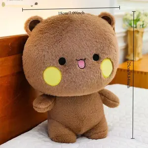 Bubu and Dudu Plushie Toy Cute Yier Panda Bear Plush Toys Kawaii Soft Dolls Pillows Collection Plushies Ornaments X-mas Gifts