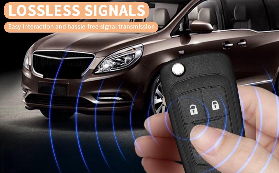 4 Button Key Fob Keyless Entry Remote Shell Case Replacement for Chevy Cruze Equinox Camaro Impala Malibu Sonic Buick Regal Verano Encore Lacrosse GMC Terrain 2010 2011 2012 2013 2014 2015 2016-2021 4 Button Key Fob Keyless Entry Remote Shell Case Replacement for Chevy Cruze Equinox Camaro Impala Malibu Sonic Buick Regal Verano Encore Lacrosse GMC Terrain 2010 2011 2012 2013 2014 2015 2016-2021