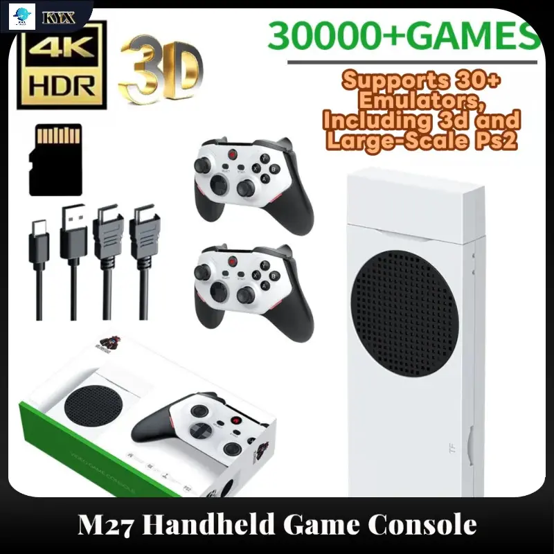 NEW M88 Open Source Video Game Machine - PS2 Compatible Home Retro TV Gaming Player, 20000+ Classic 3D Titles, Gaming Stuff with Buttons and Cable