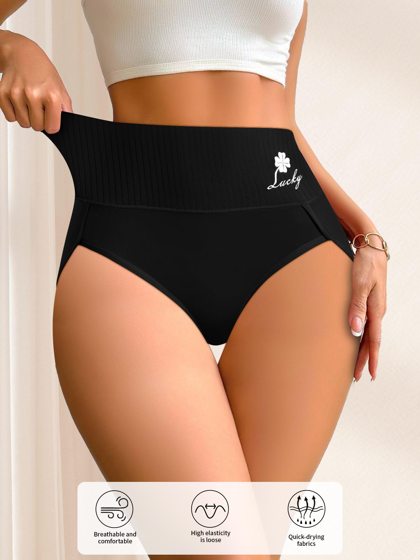 QUASTI 5/10 Pack Breathable & Comfortable Women's Underwear, Must-Have for Daily Use, Minimalist Design, S-XXL