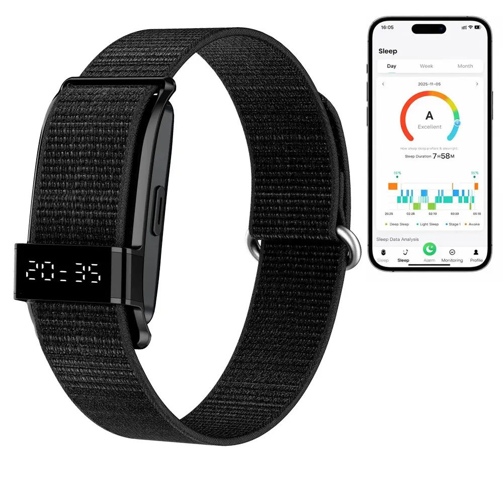 Smart Fitness Tracker for Women, Smart Bracelet with Heart Rate/ Sleep Monitor, Call Reminder, Adjustable Strap , 20G Weight,145Mah Battery, IP68 Waterproof,Free APP, Multiple Sports Modes, Compatible for Android IOS