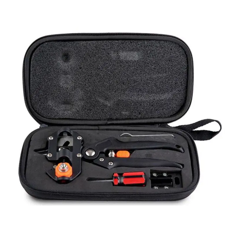 Garden Fruit Tree Professional Pruning Shear Snip Grafting Cutting Tool with Extra Blades, Tree Grafting Kit, Garden Tools