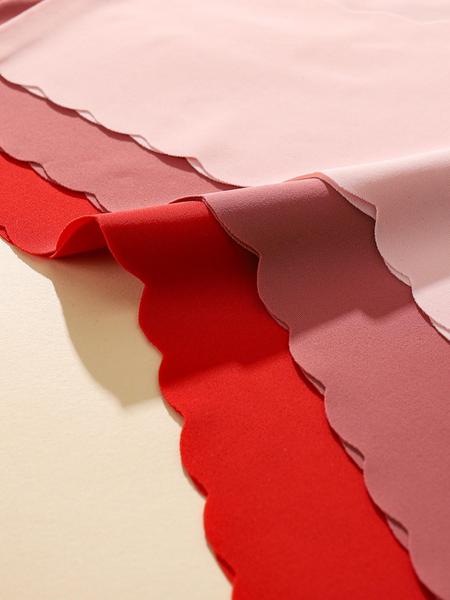 5-Pack Women's Soft Skin-Friendly Invisible Seamless Triangle Underwear, Fashionable Wave Edge Design for Daily Wear, Fitted for All Seasons