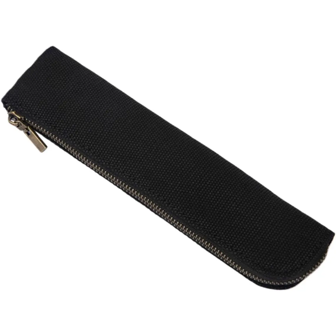 Slim Pencil Case Small Pencil Pouch Pen Case (Black/CV)