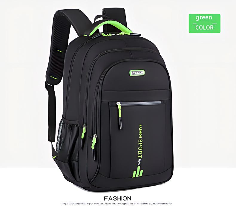 Multifunctional backpack, men's large-capacity business laptop backpack, travel bag, trendy student schoolbag, commuter bag