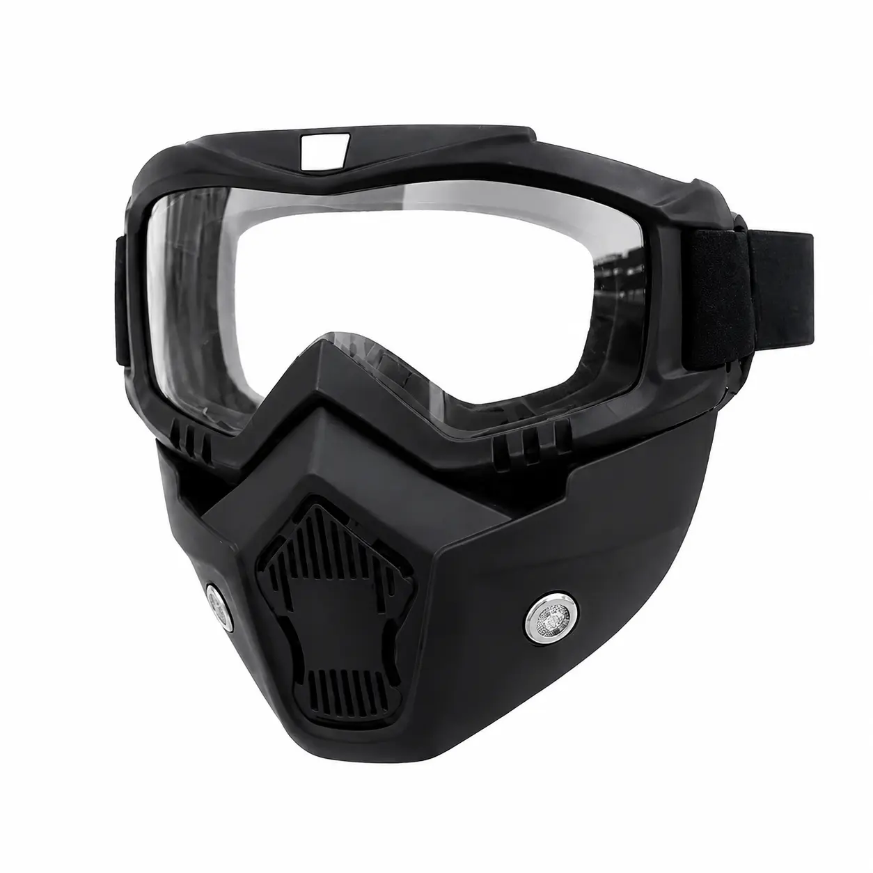 Premium Full-Face Protective Mask Featuring Anti-Fog Ventilated Goggles, Windproof and Dust-Resistant Design for Cycling, Motorcycling, Sandstorm Conditions, and High-Intensity Outdoor Sports – Breathable, Adjustable, and Lightweight Tactical Face Cover