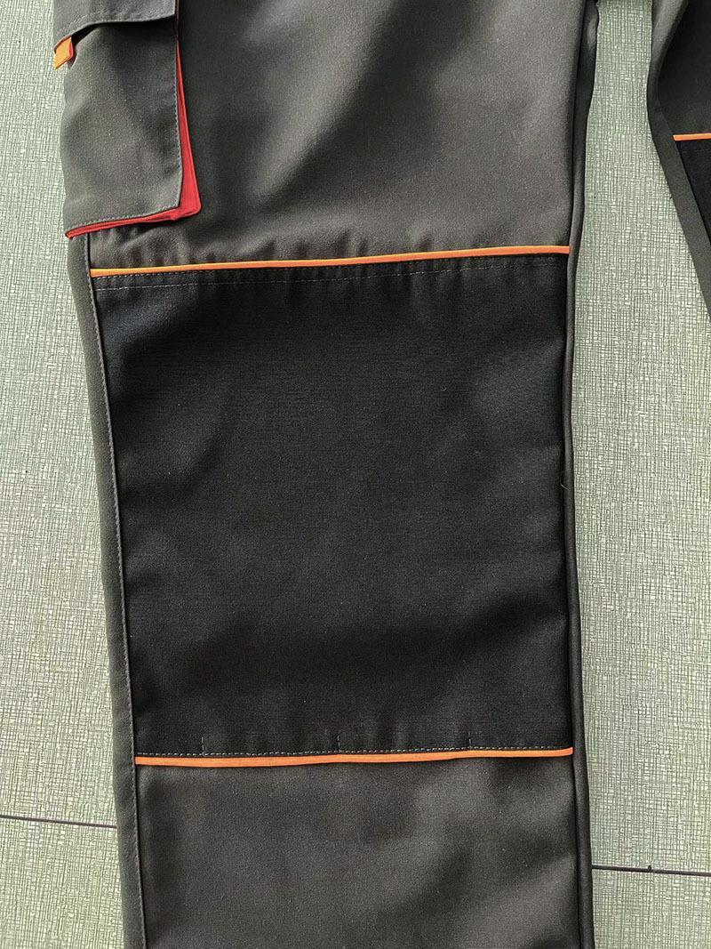 Men's Work Suit with Multiple Pockets Wear-Resistant for Car Maintenance & Work Safety Overalls Menswear Clothes Uniforms Workwear