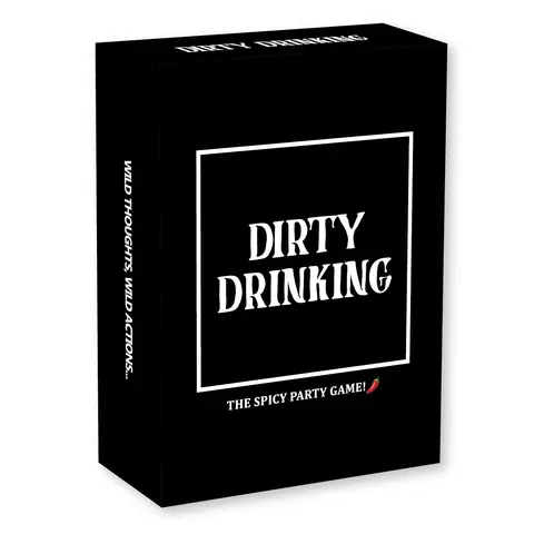 Dirty Drinking Adult Party Board Game Cards, Drinking Board Games, 1 Box Wild Drinking Table Entertainment Game Card, Creative Interactive Game for Party, Family Night