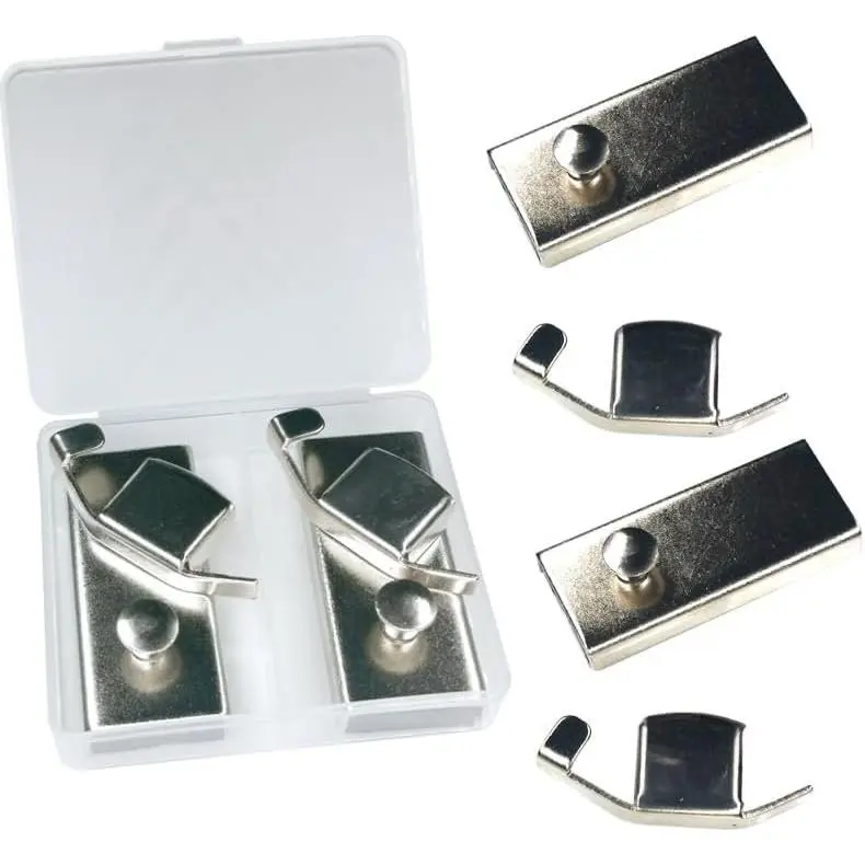 4 count  Seam Guide for Sewing Machine Beginners Accessories |   hold, fits  sewing machines easy to install/remove,  for beginners, durable metal construction