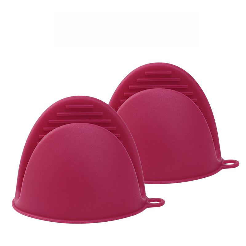 Silicone Cooking Pinch Grips Oven Mitts - Mini Finger Protector Pot Holder for Kitchen,Cooking,Baking,BBQ - Heat Resistant Gloves