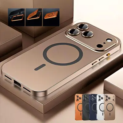 Générique X Shape Anti-Fall Bare Phone Case, X Shaped Metal Frame For