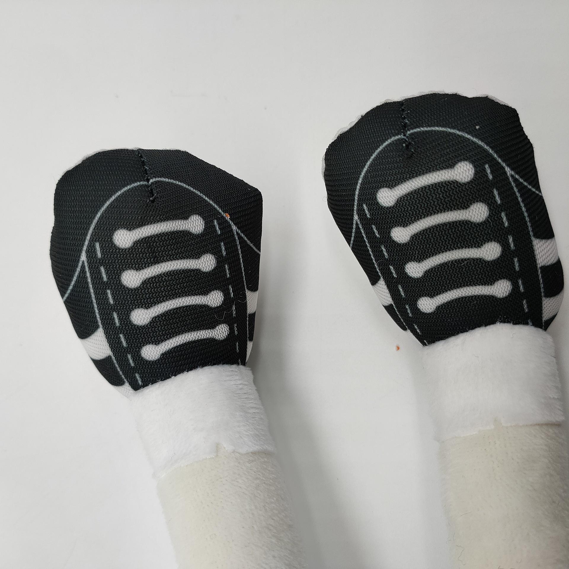 Jeffy Hand Puppet Cartoon Plushie Toy Stuffed Doll Soft Figurine Sleeping Pillow Educational Playhouse Fans Birthday Gift