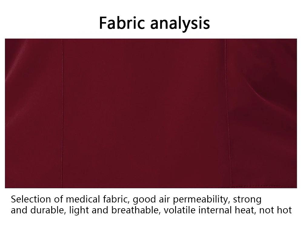 Brand New Women's Medical Scrub Suit Stretch Surgical Uniform with Pockets Top and Pants Nurse Doctor Workwear Overalls Casual Womenwear