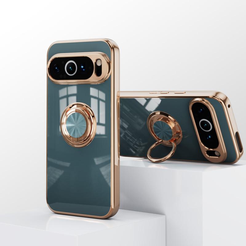 Kickstand Phone Case for Google Pixel 6/7/8/9 Pro Back Cover Strong  Ring Phone case  HN111