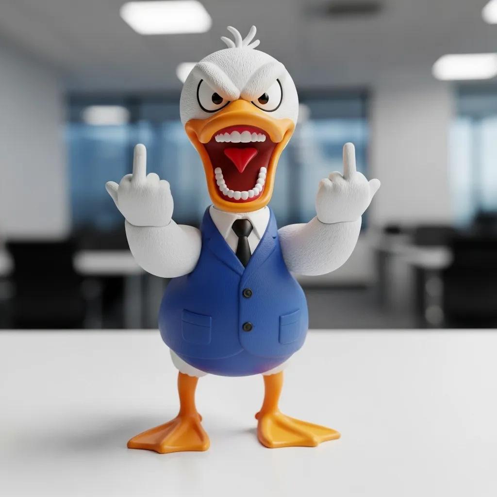 Angry Animals Gang Angry Animal Figurine Ornament Office Desktop Decoration Angry Animals Gang Angry Animal Figurine Ornament Office Desktop Decoration