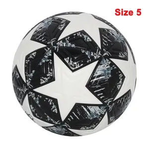 Size 5 Football, Durable PU Training Ball, Suitable for Adults and Teens, Ideal for Outdoor Matches, Long-Lasting Soccer Equipment