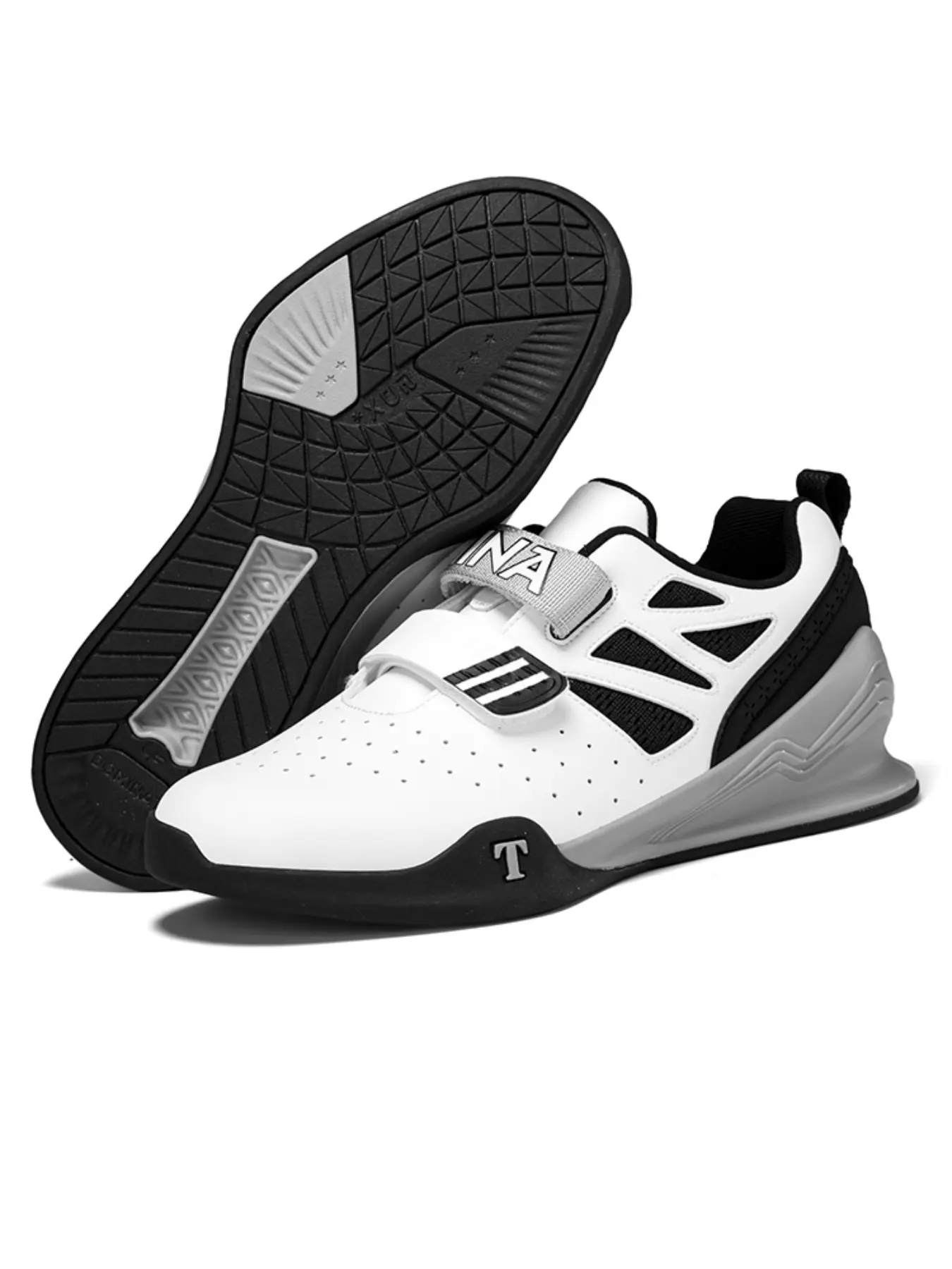 Professional Squat Shoes for Men and Women, Weightlifting Training Shoes, Gym Fitness Shoes, Indoor Workout Shoes, Sporty Style