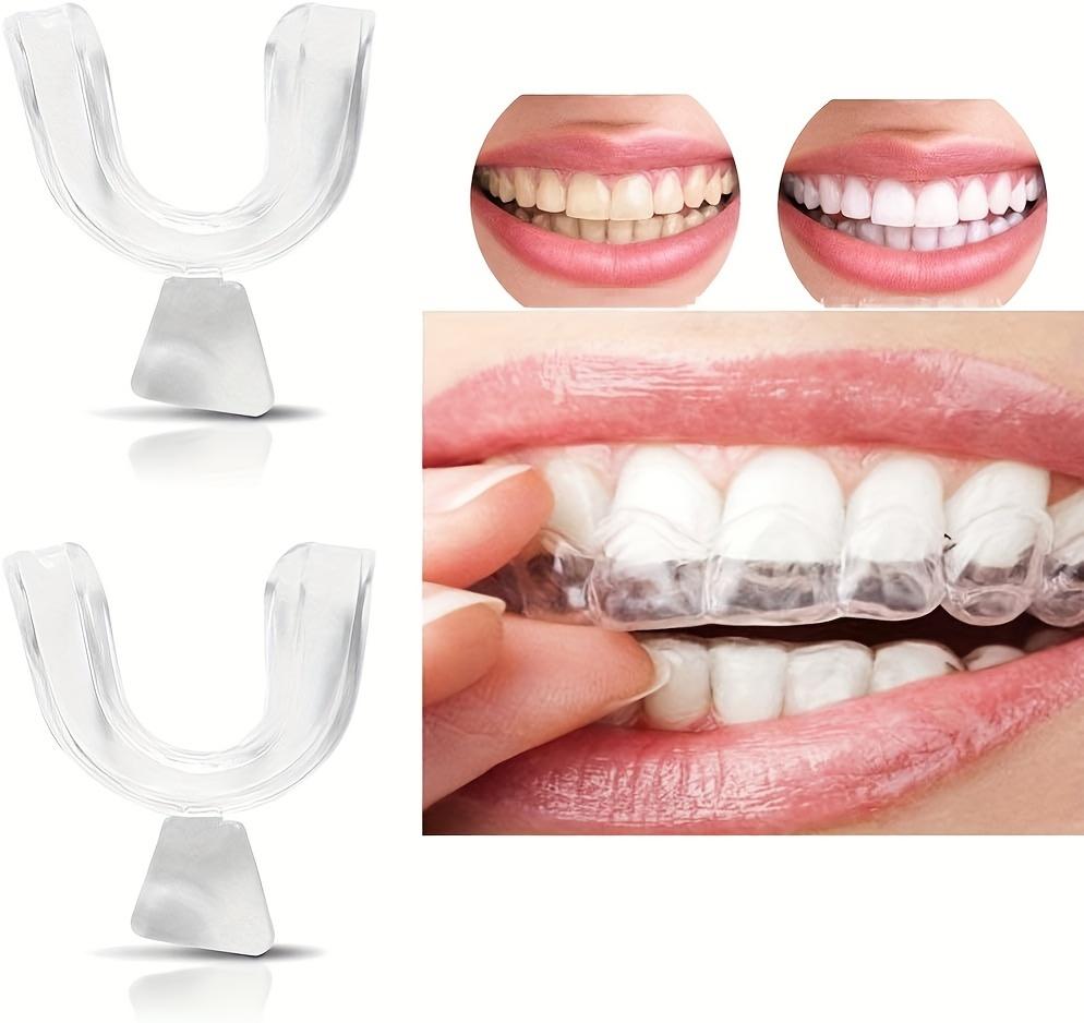 2025 New 2/4pcs Transparent Silicone Moldable Mouth Guard For Teeth Grinding Clenching Bruxism At Night, Anti Snoring Device, Mouth Protection, Custom Fit, For Adult And Youth