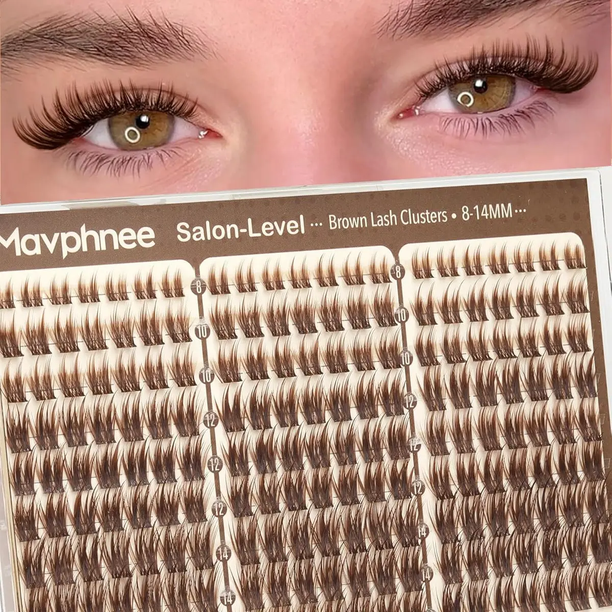 Natural Dangle Eyelash Clusters, Anime Eyelash Clusters, Pointed Eyelash Extensions, C-Type Curl Single Eyelash Extensions, DIY at Home, Makeup Lash Clusters