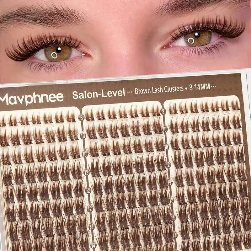 Natural Dangle Eyelash Clusters, Anime Eyelash Clusters, Pointed Eyelash Extensions, C-Type Curl Single Eyelash Extensions, DIY at Home, Makeup Lash Clusters, False Eyelash Cluster, DIY Volume Eyelashes