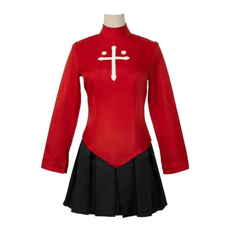 Fate Stay Night Rin Tohsaka Cosplay Costume Full Set For Women Adult Halloween Carnival Party Role Play Outfit With All Accessories In Stock