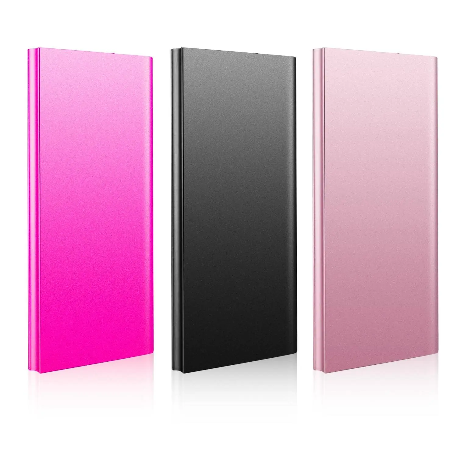 20000mAh Ultra-thin Portable Charger, Dual USB Port External Battery Pack for Phones