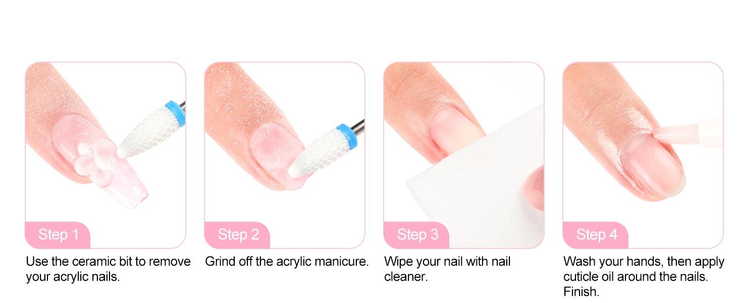 Acrylic Nail Kit for Beginners with Drill and U V Light 6 Colors Acrylic Powder Clear Nude Pink 4PC Gel Polish 24PC Glitter Powders Rhinstones Nails Kit Set Gifts for Women