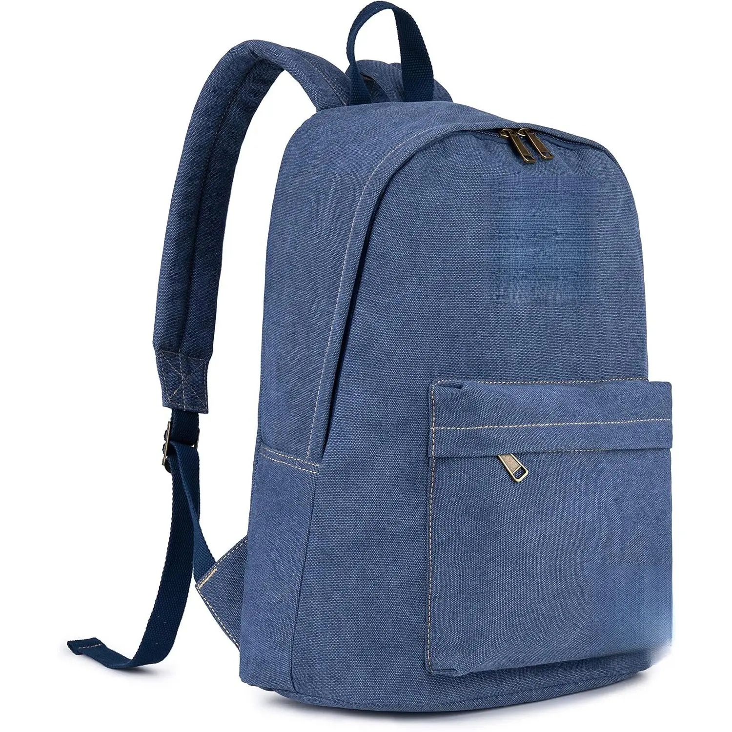 Canvas Laptop Backpack, Durable Travel Backpack, Suitable for 15.6inch Laptop