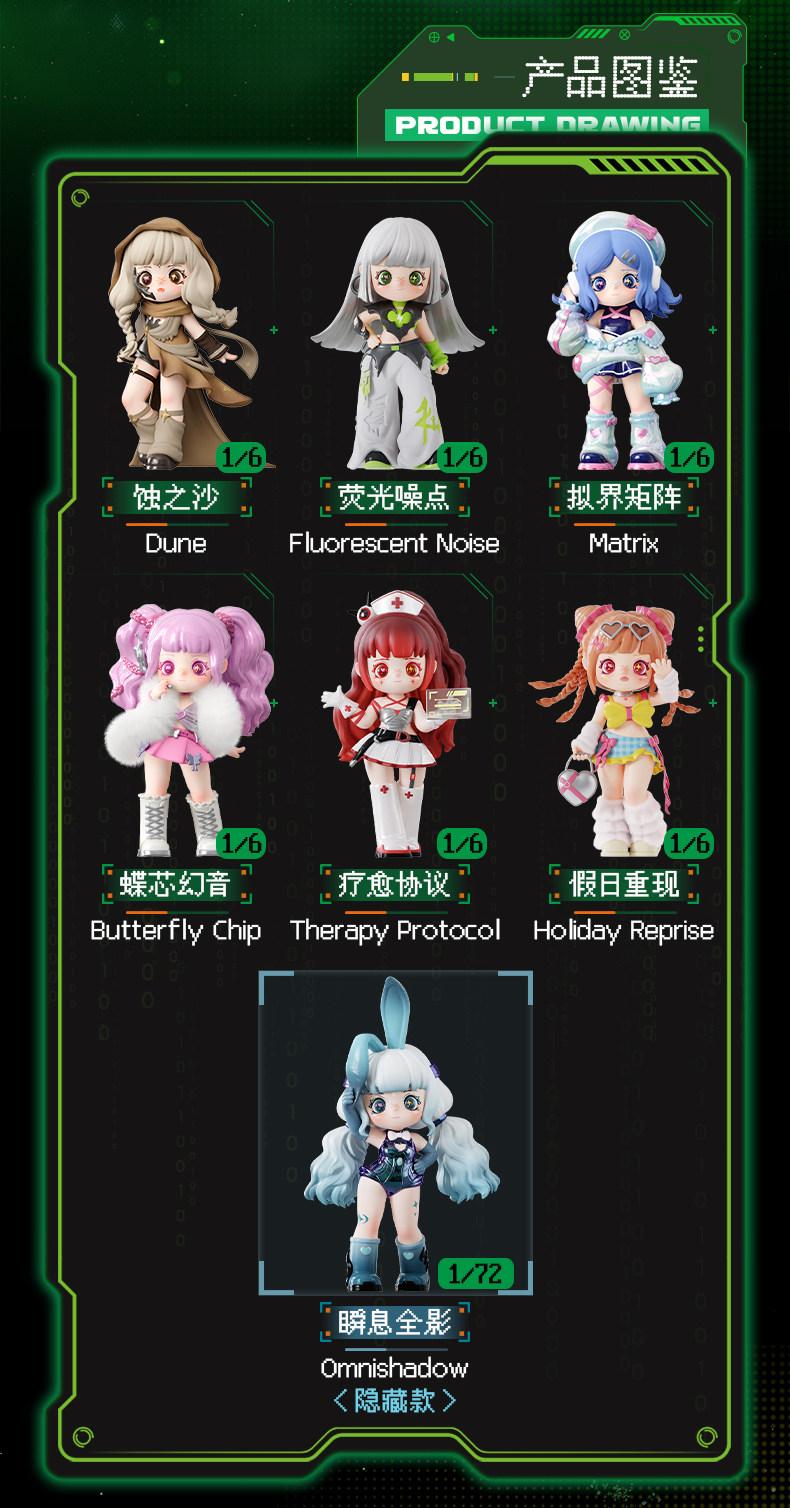 1547. KiliKili Dreamy Source Code Series Figures Blind Box