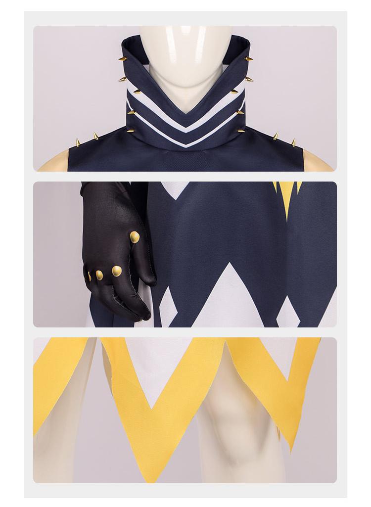 Angel Exorcist Adam Cosplay Costume Full Set, White Robe Wing Outfit for Halloween Carnival Comic Con Theme Party Role Play Dress Up for Adult Men