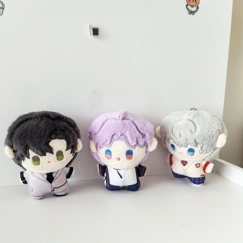 10cm Love and Deepspace Blossom Rendezvous 10cm Sylus Aster Caleb Rafayel Zayne Cotton Plush Doll Keychain Pendant Gift