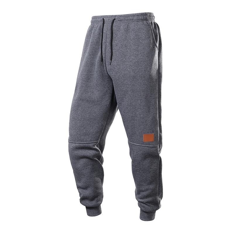 New Men's Slim Fitted Fleece Tunic Pants and Sweatpants