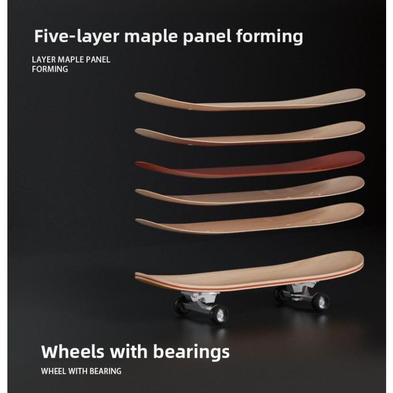 SleekHush Portable Fingerboard - "Pocket Rocket" for Daily Trick Practice, Ideal Skatepark Alternative, Start Shredding Anytime Anywhere