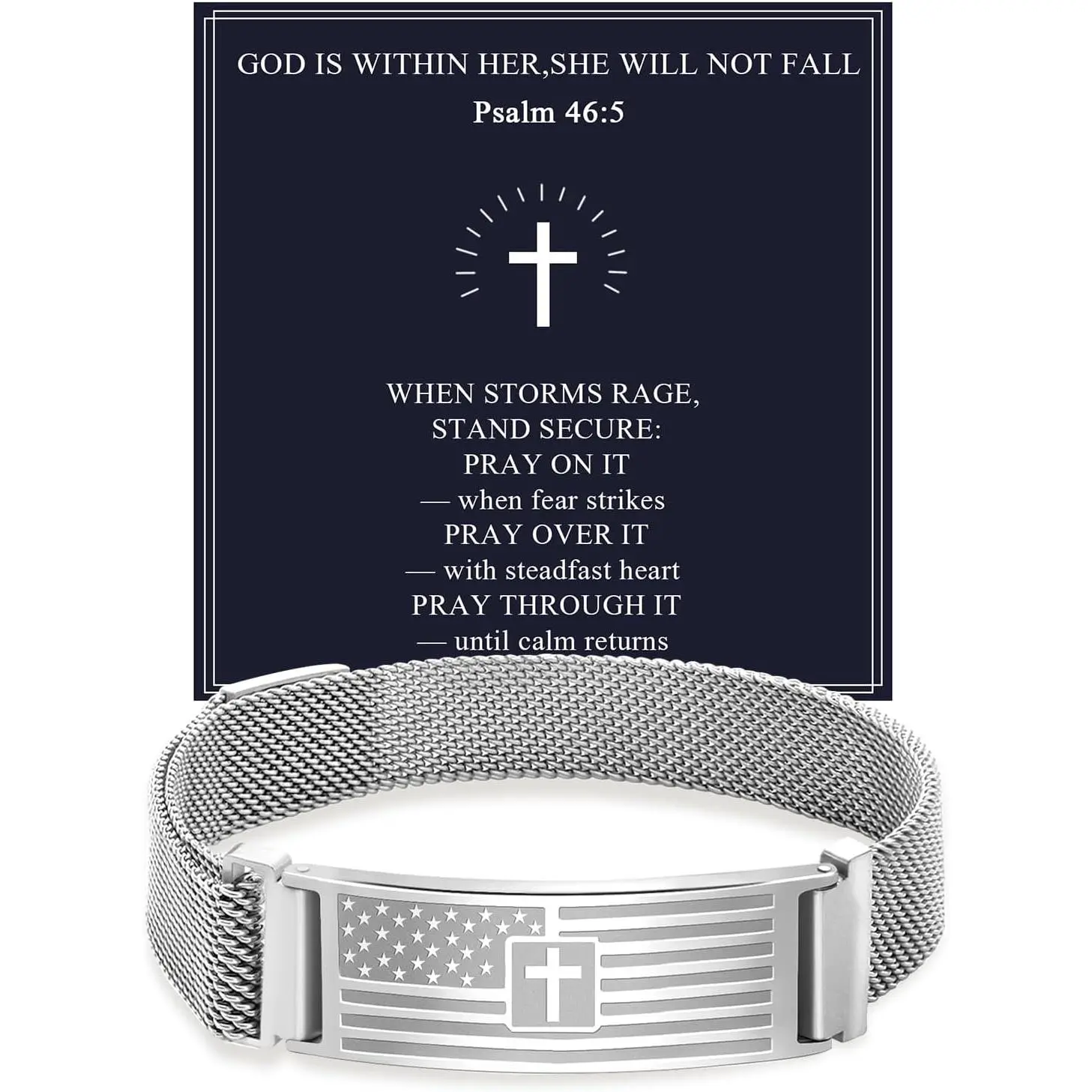 Bracelet for Women,Christian  Faith Scripture Bracelets with  Verse,Inspirational Christian Religious Baptism Easter Day Gifts