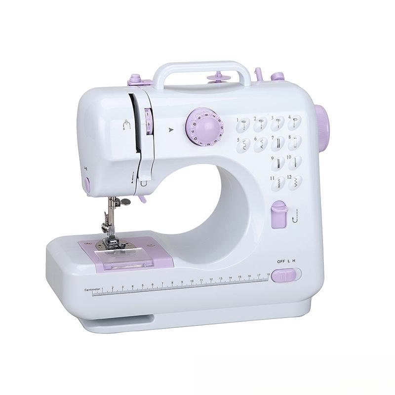 Upgraded 505A Electric Sewing Machine for Home Vintage Mini Multifunctional Overlock Capable Sewing Thick Fabrics Miniature Upgraded 505A Electric Sewing Machine for Home Vintage Mini Multifunctional Overlock Capable Sewing Thick Fabrics Miniature