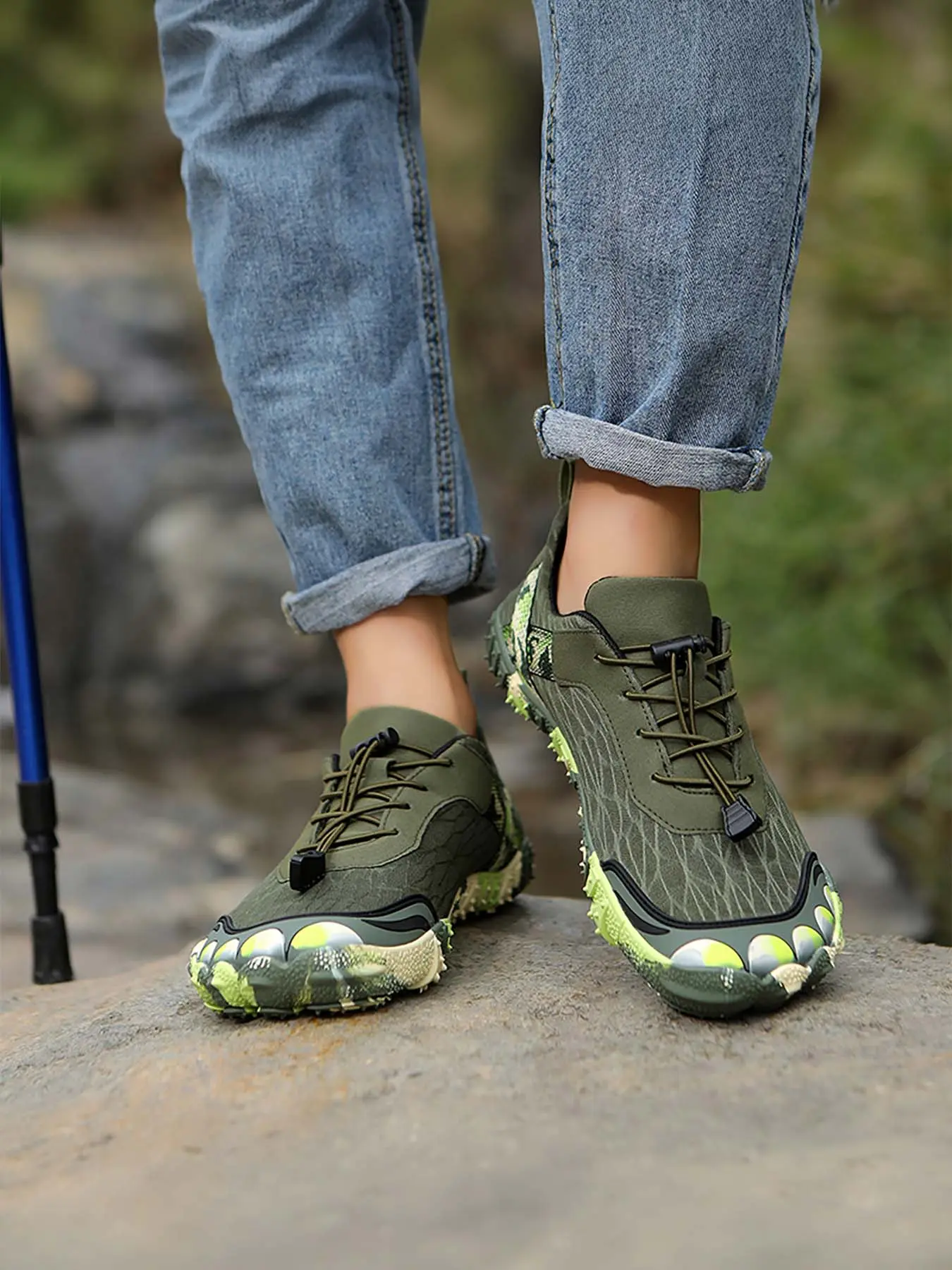 Ladies' Summer Outdoor New Five Finger River Tracing Shoes Swimming Multi functional Yoga Shoes