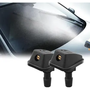 2 count Front Windshield Washer Nozzles,  Wash  Nozzle, Windshield Sprayer Nozzle, Windshield Washer Nozzles Wiper Jet, Windshield Wiper Nozzle  Kit  for