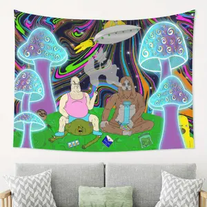 Big Lez Show Tapestries, Wall Hangings, Stylish And Fun Wall Art Aesthetics for Decoration, Suitable for Living Rooms, Bedrooms, And Dorms. Indoor Fashionable Themed Tapestries That Require No Electricity And Are Easy to Install