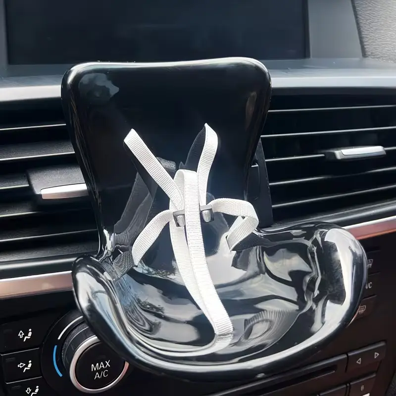 Car Dashboard Decorative Seat for Dolls, Air Vent Clip and Desk Stand, Cute Practical Decoration for Doll Lovers, Fashion Car Display Accessory