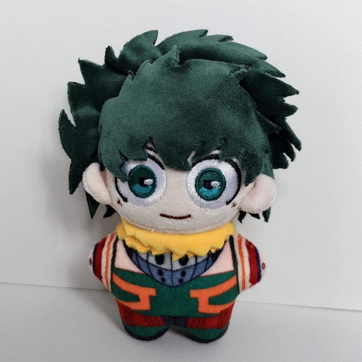 MHA Anime Toys Midoriya Izuku Bakugou Katsuki Plush Keychain Himiko Toga Figure Cosplay dolls Cartoon Himiko Toga Plushies Gift