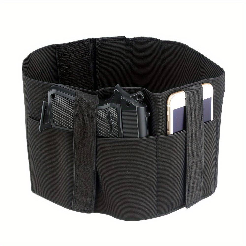 Concealed Carry Belly Band Holster, Left/Right Hand Holster, With Magazine Pouch