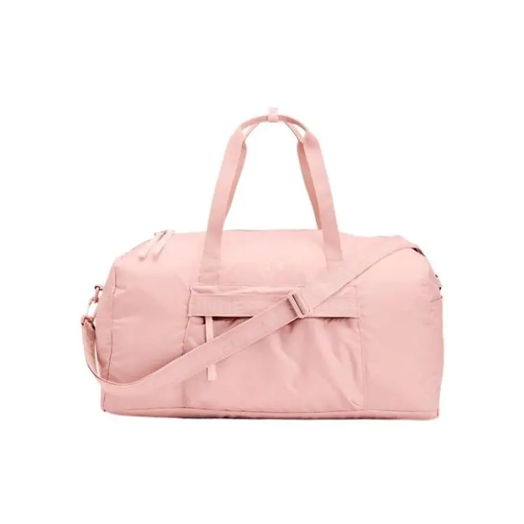 Under Armour UA Favorite Training Gym Bag for Men and Women – Fabric Crossbody Shoulder Tote in Pink