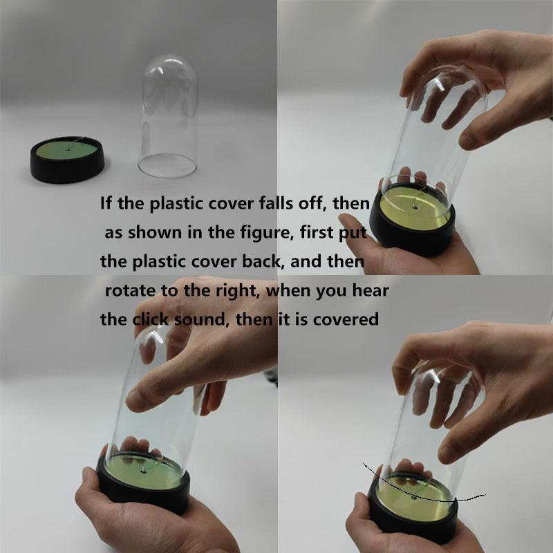 Sunflower Design Light Up Display Box, 1 Piece Battery Powered Flower Light Box without Battery, Decorative Ornament, Gift for Mom, Wife, Girlfriend