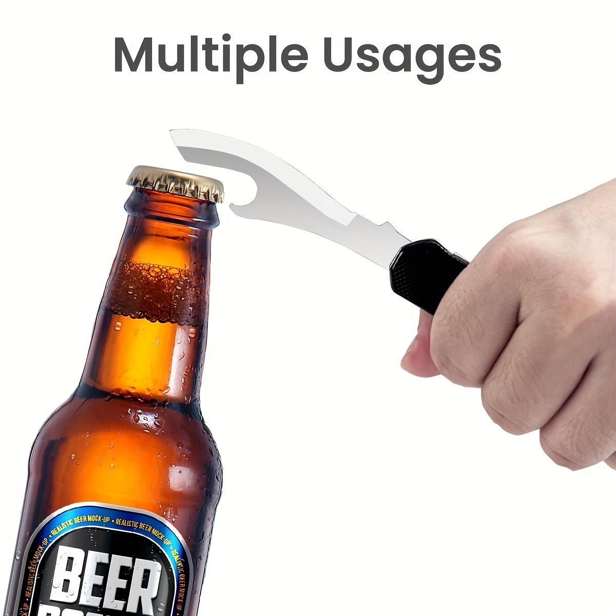 1Count Outdoor Companion - Detachable Folding Multifunctional Camping Knife Fork and Spoon Combination - Convenient Portable and Durable Tableware for Camping Hiking and Backpacking