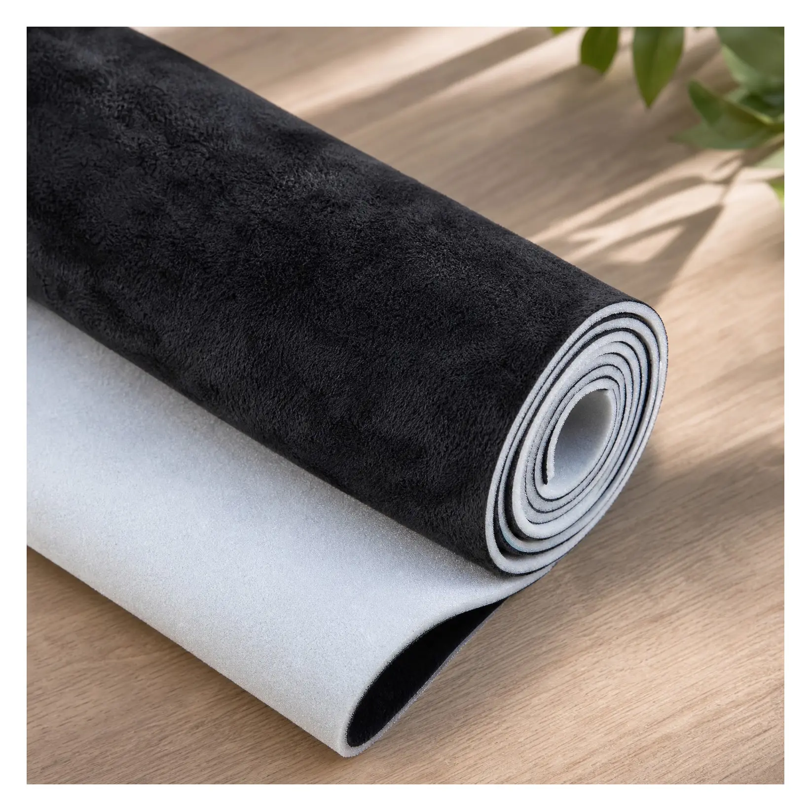 Black Suede Auto Headliner Fabric with Foam Backing, 54" L x 60" W – Interior Replacement Material for Car, Truck, SUV, RV Roof – Tube Packaging – DIY Home Repair Headliner MaterialGift